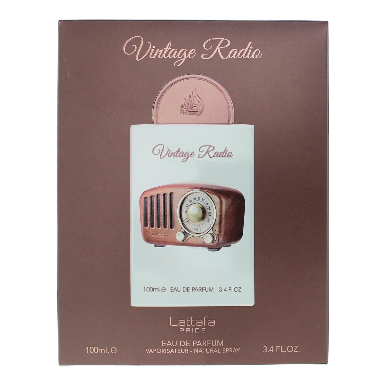 Amazon.com : Lattafa Pride Vintage Radio for Unisex Eau de Parfum
